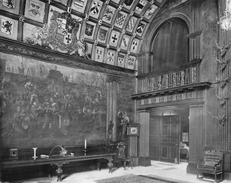 O Fresco, Canto Norte do Salão de Charles Latham