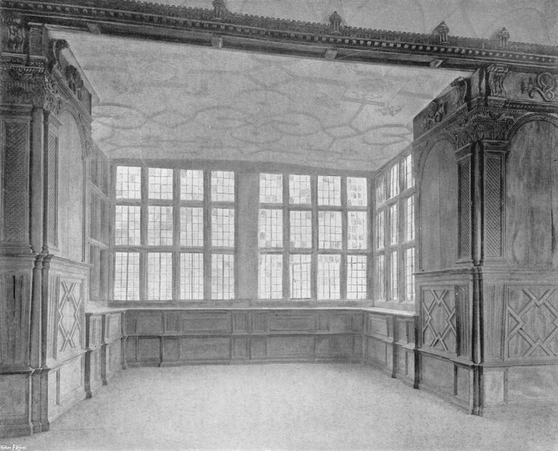 A grande baía na longa galeria de Charles Latham