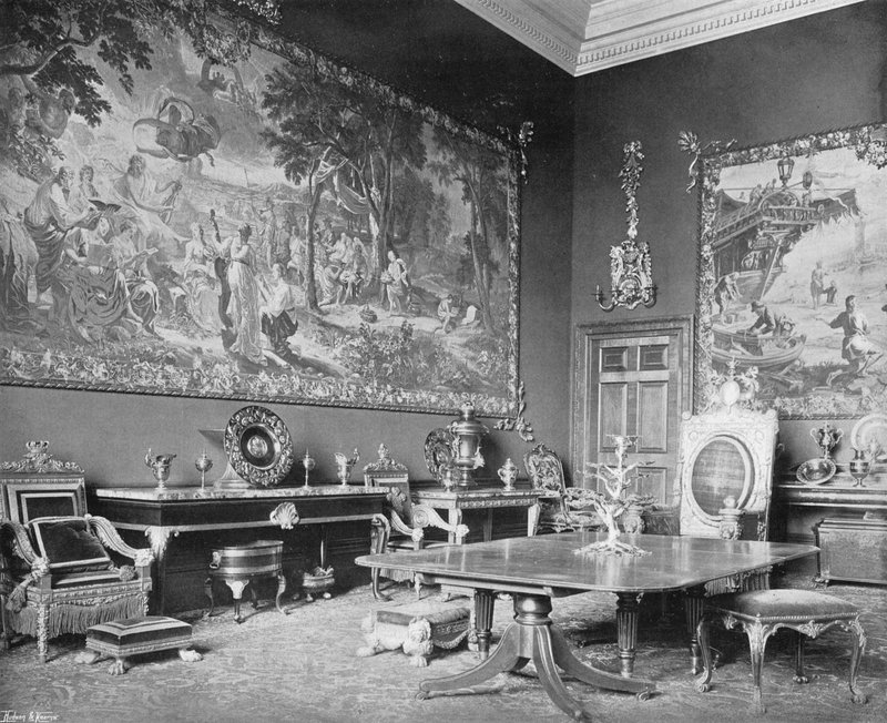 A grande sala de jantar de Charles Latham