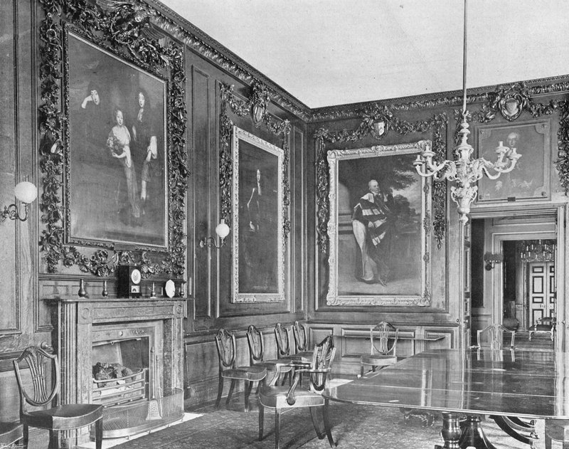 A grande sala de jantar de Charles Latham