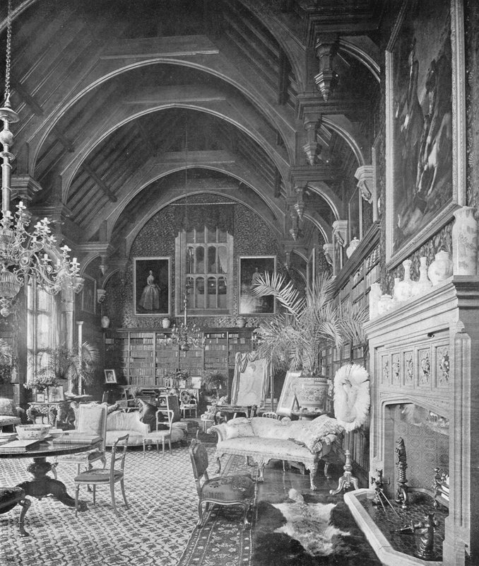A biblioteca de Charles Latham