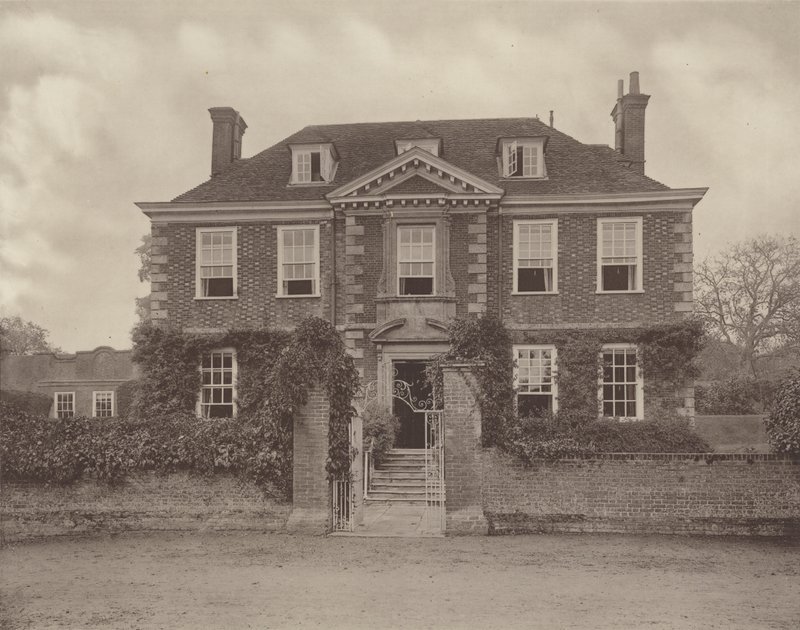 A Casa Moot, Downton perto de Salisbury de Charles Latham