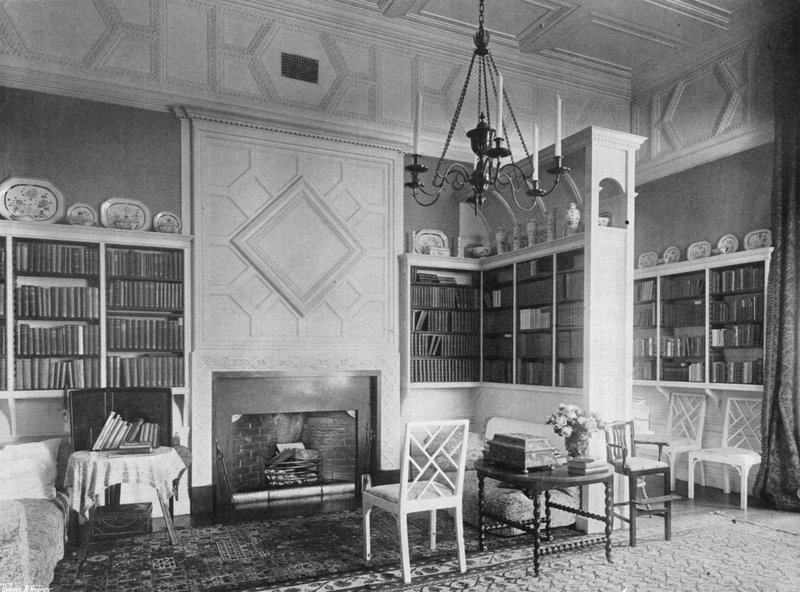 A Sala da Manhã (foto a p/b) de Charles Latham