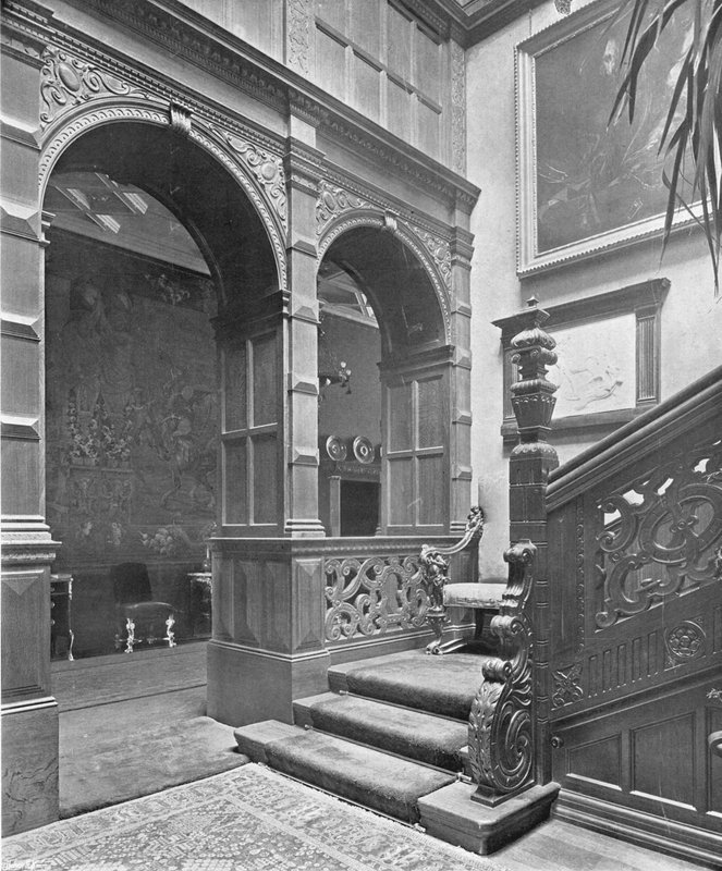 The Oak Stairway de Charles Latham