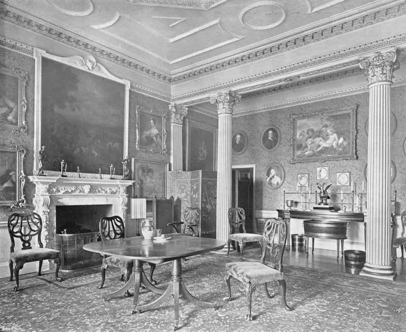 A pequena sala de jantar de Charles Latham