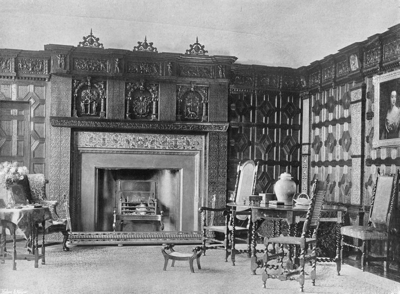 O extremo sul da sala de desenho de Charles Latham
