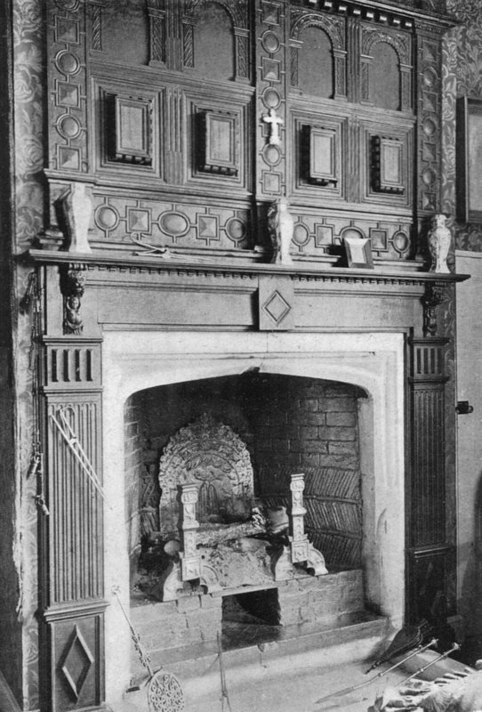O estudo Chimney-Piece de Charles Latham