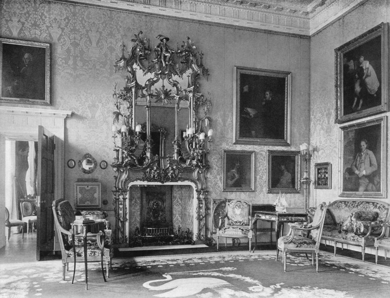 A sala de retirada do cisne de Charles Latham
