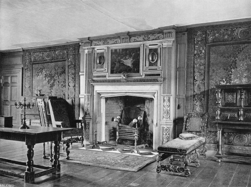 The Tapestry-Room em Rothamsted de Charles Latham