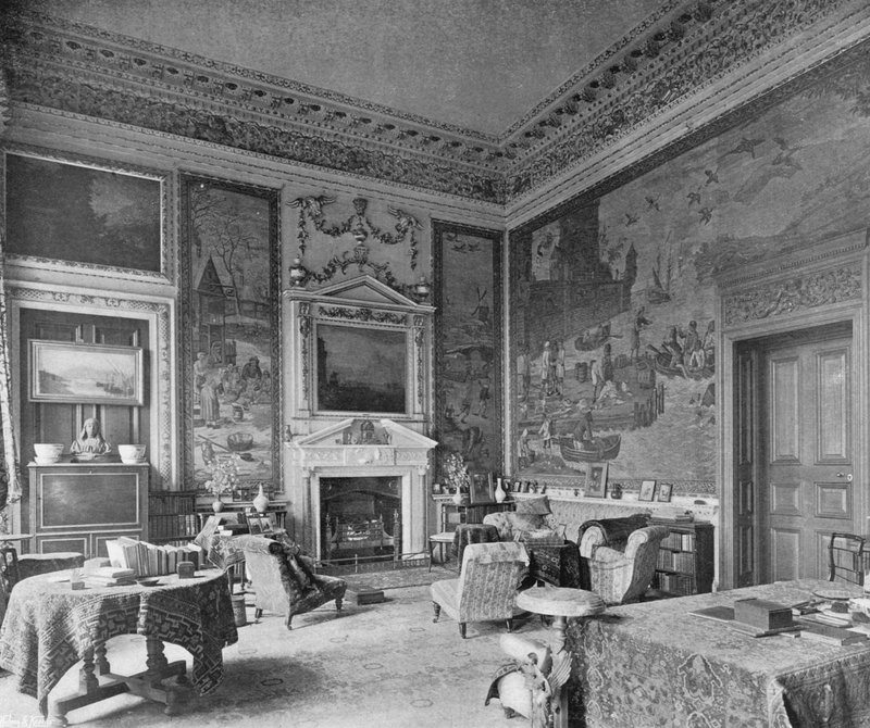 O quarto da tapeçaria de Charles Latham