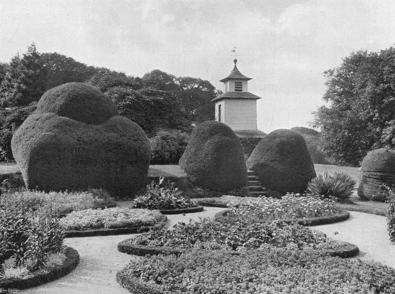 O jardim superior de Charles Latham