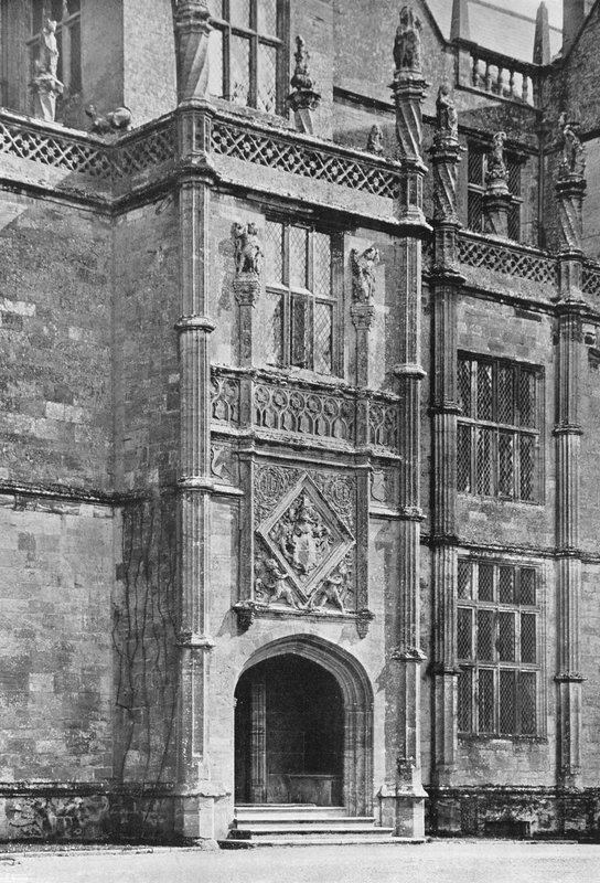 The West Porch e tela de Clifton Maubank de Charles Latham