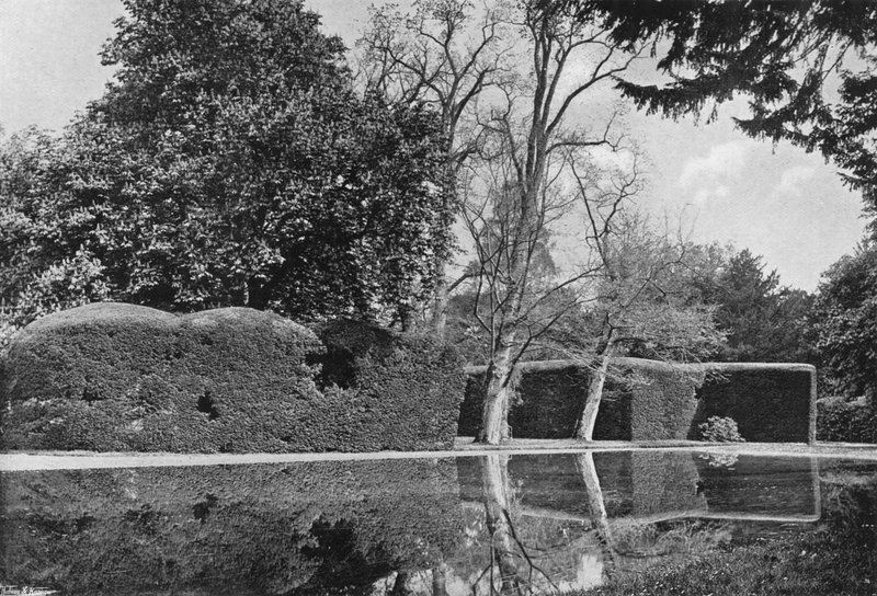 The Yew Walk de Charles Latham