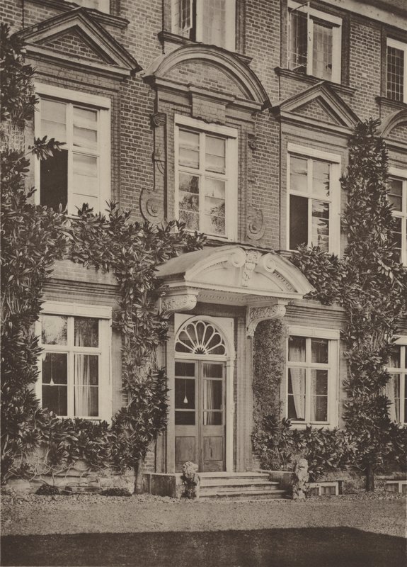 Tyttenhanger, Herts, Entrada, Jardim Frente de Charles Latham