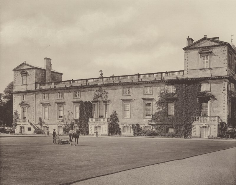 Wilton House, Wiltshire, a frente sul de Charles Latham