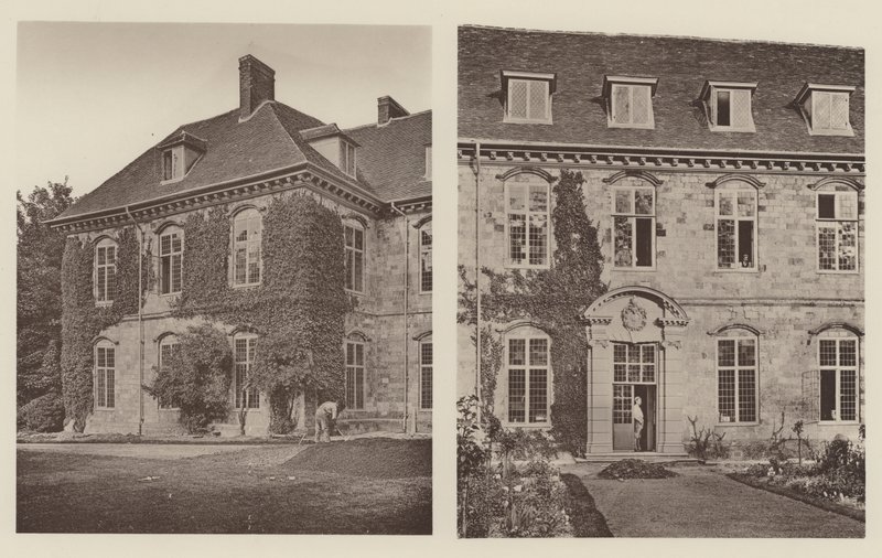 Casa Wolvesey, Winchester, Partes das Frentes Norte e Sul de Charles Latham