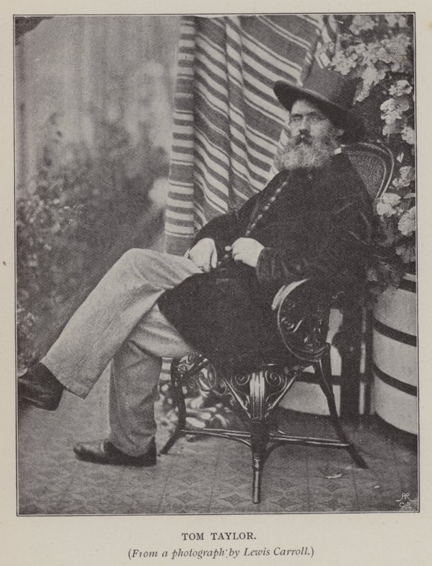 Tom Taylor (foto a p/b) de Charles Lutwidge Dodgson