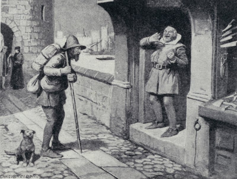 O Pedlar de Swaffham de Charles Mills after Sheldon