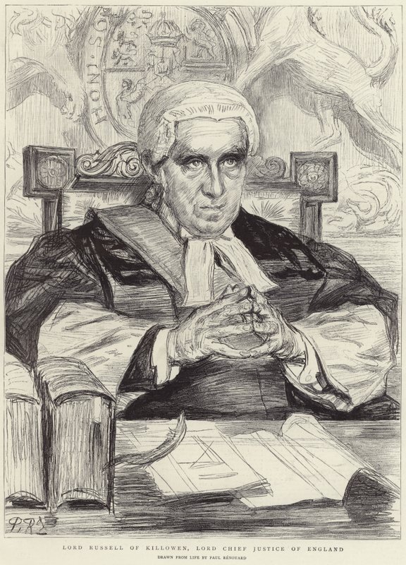 Lord Russell de Killowen (litho) de Charles Paul (after) Renouard