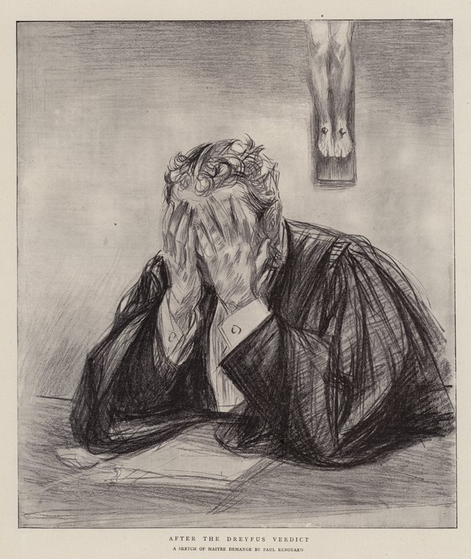 Após o veredicto de Dreyfus de Charles Paul Renouard