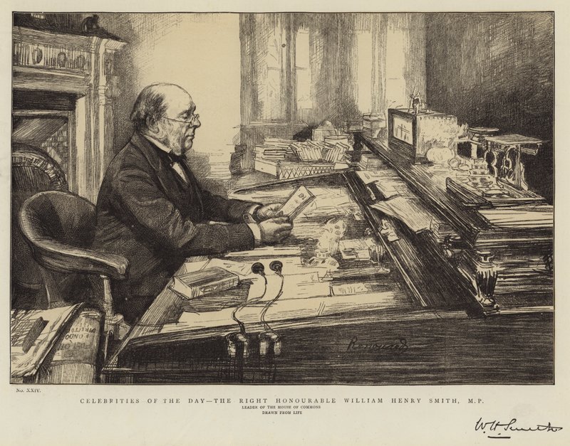 Celebridades do Dia, o Honorável William Henry Smith, MP de Charles Paul Renouard
