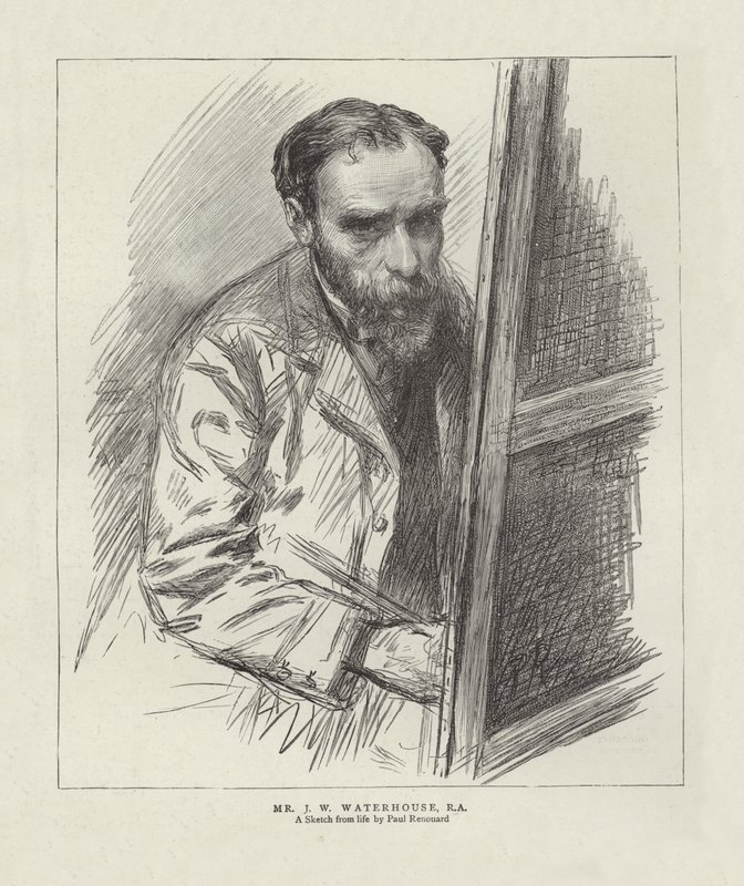 John William Waterhouse de Charles Paul Renouard