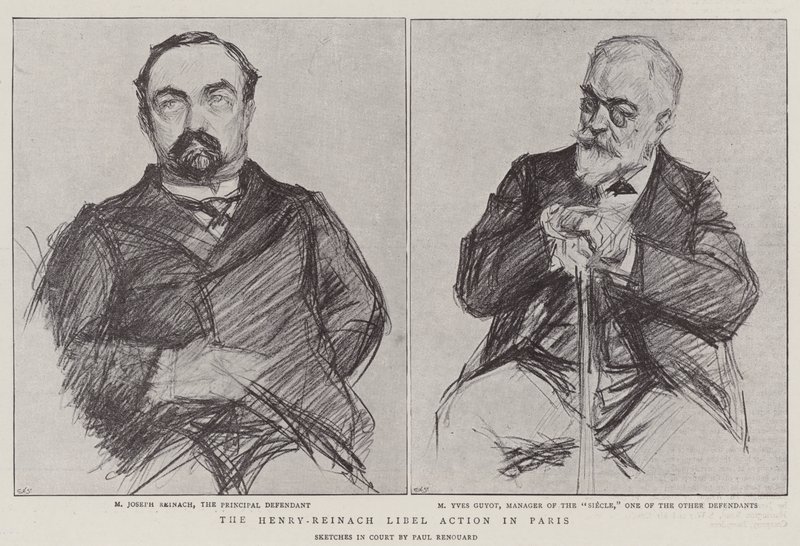 A ação de libelo de Henry-Reinach em Paris de Charles Paul Renouard