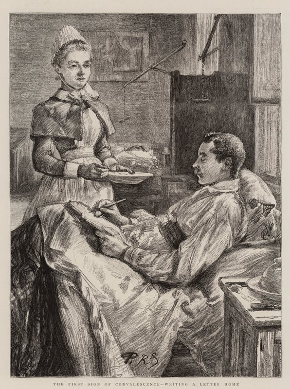 O Royal Victoria Hospital, Netley de Charles Paul Renouard