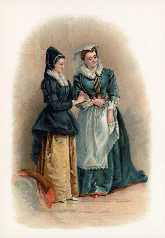 Mistress Page e Mistress Ford das Merry Wives of Windsor de Charles Robert Leslie