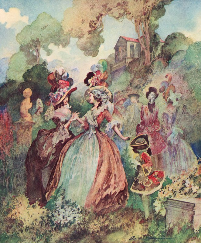 Um pequeno escândalo, Marylebone Gardens de Charles Robinson