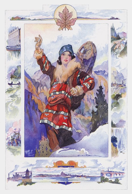 Canadá (cor litho) de Charles Robinson