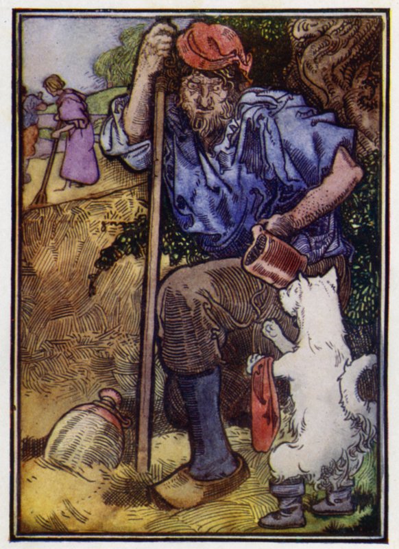 Gato mestre (cor litho) de Charles Robinson