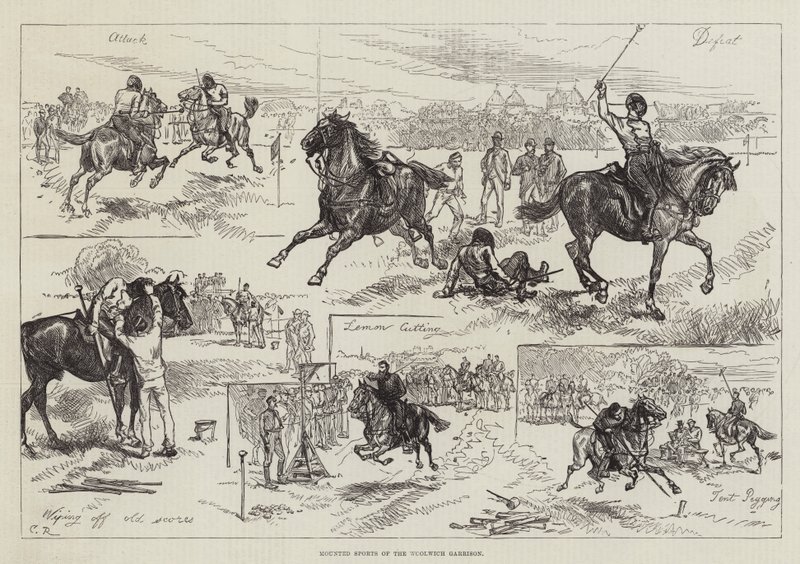 Esportes Montados da Guarnição de Woolwich de Sir John Charles Robinson