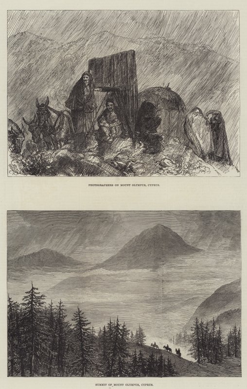 Esboços de Chipre de Sir John Charles Robinson