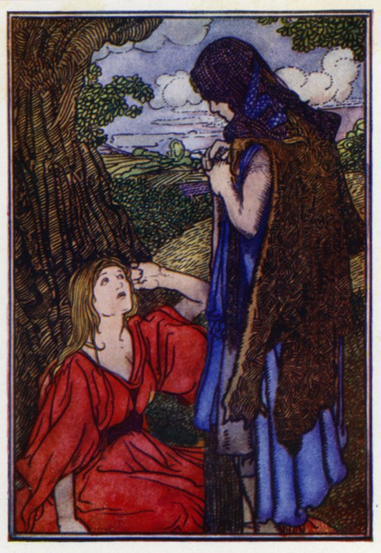 O Sapo Benevolente (cor litho) de Charles Robinson