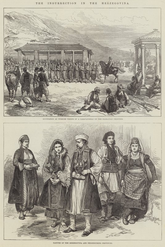 A insurreição na Herzegovina de Sir John Charles Robinson