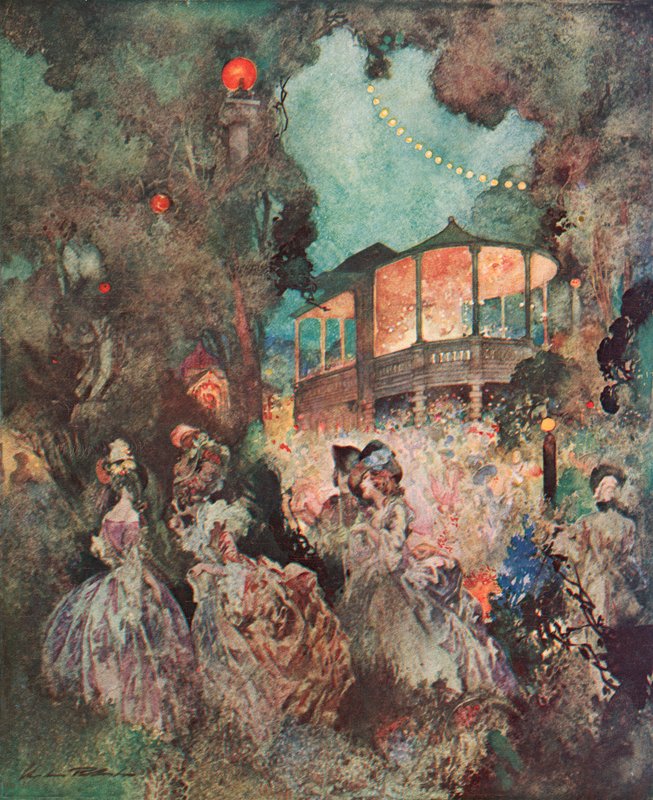 A Orquestra, Jardins Vauxhall de Charles Robinson