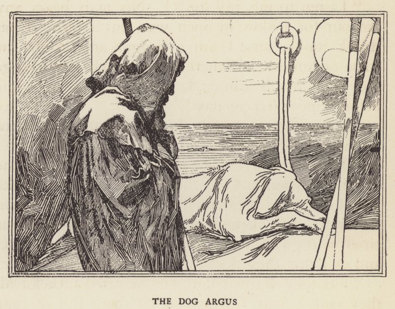 O cão Argus de Sir John Charles Robinson