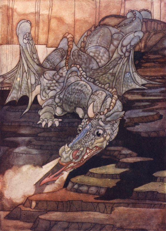 O dragão morto por São Jorge de Charles Robinson