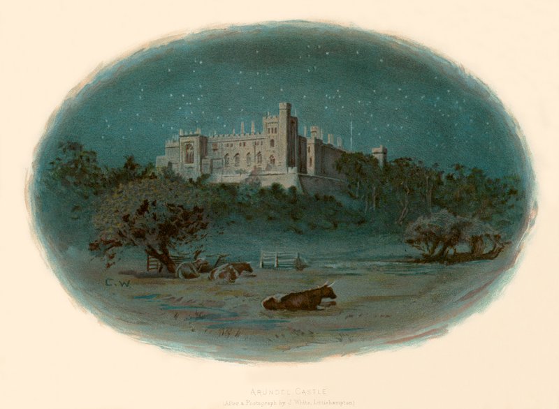 Castelo arundel de Charles Wilkinson