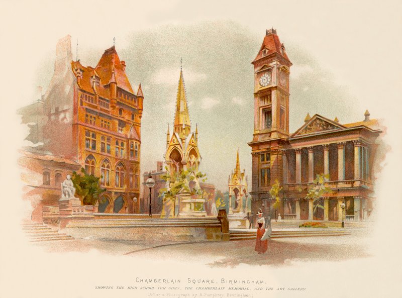 Chamberlain Square, Birmingham de Charles Wilkinson