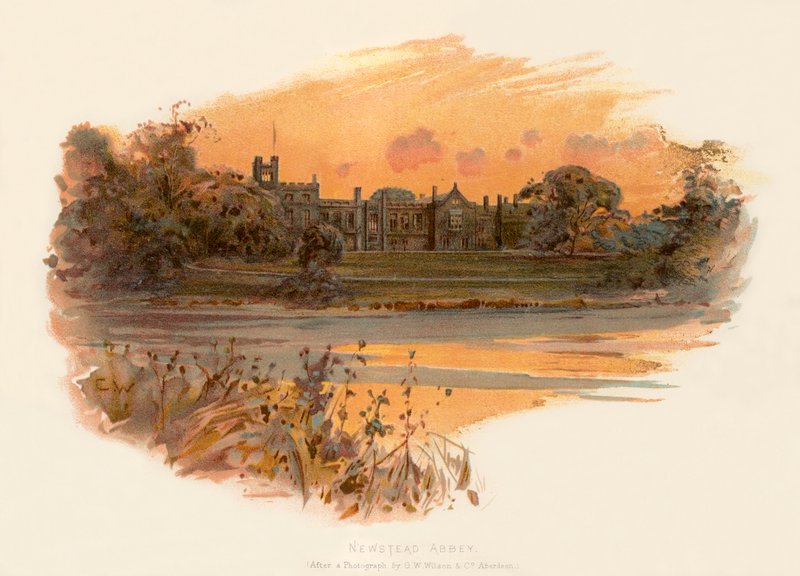 Abadia de Newstead de Charles Wilkinson