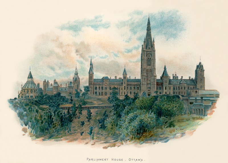 Casa do Parlamento, Ottawa de Charles Wilkinson