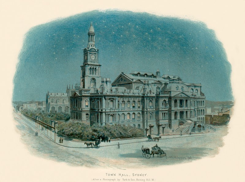 Câmara Municipal de Sydney de Charles Wilkinson