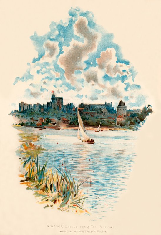 Castelo de Windsor das Brocas de Charles Wilkinson