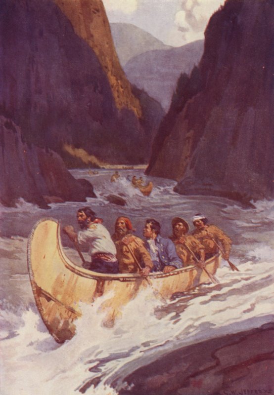 Simon Fraser (lito colorido) de Charles William (after) Jefferys
