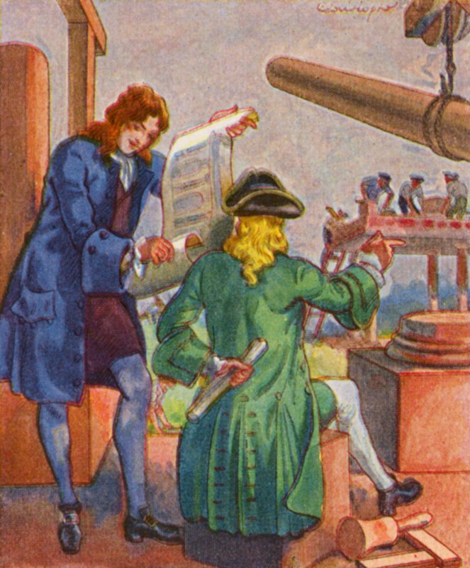Baumeister / Construtor (litografia a cores) de Christophe (1856 1945)
