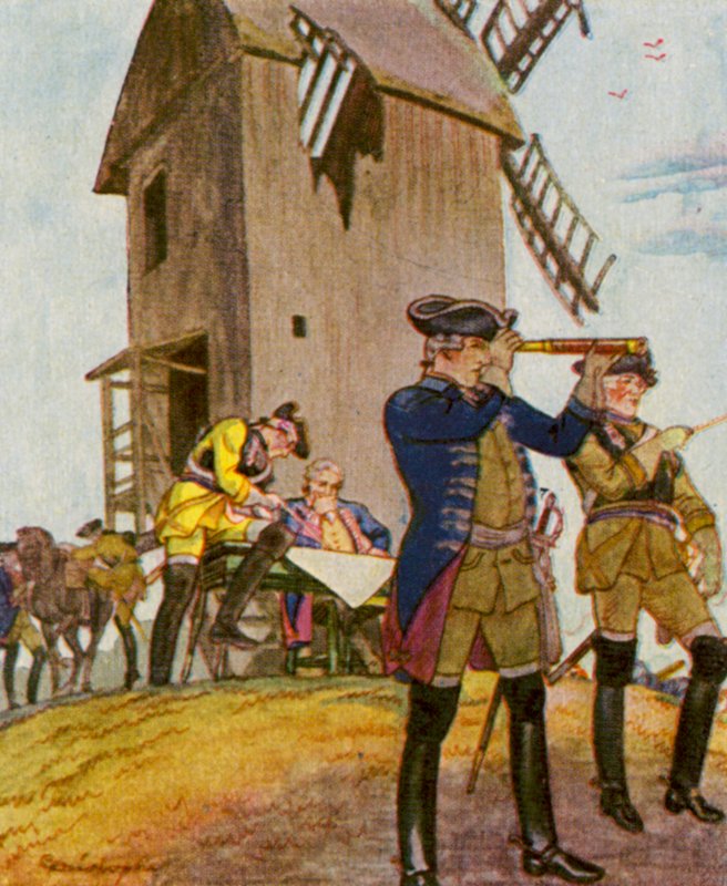 Feldherrnhugel / Colina do Comandante (litografia a cores) de Christophe (1856 1945)
