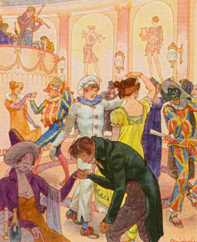 Redoute / Redoubt (litografia a cores) de Christophe (1856 1945)