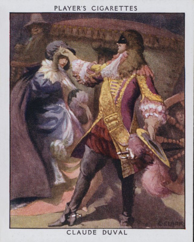 Claude Duval (cor litho) de Christopher (after) Clark